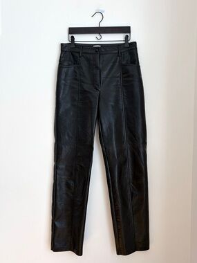 Aritzia // faux leather pants